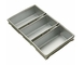 Rk Bakeware China-Foodservice 904935 Commercial Bakeware 12,25 in. X 4,5 in. 3 Strap Bread Pan